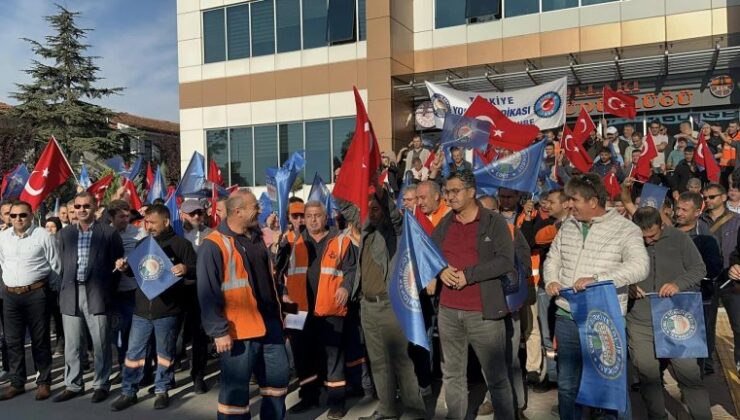 Konya’da işçiler iş bıraktılar!