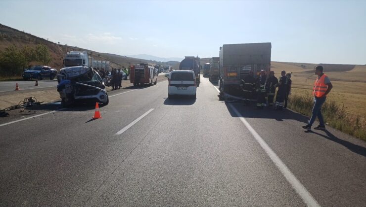 Konya’da trafik kazası 1 kişi öldü