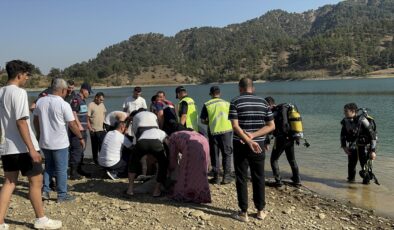 Baraj göletine giren genç boğuldu