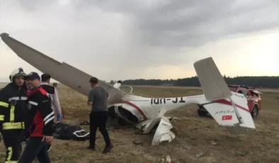 Bursa’da eğitim uçağı düştü! 2 pilot hayatını kaybetti