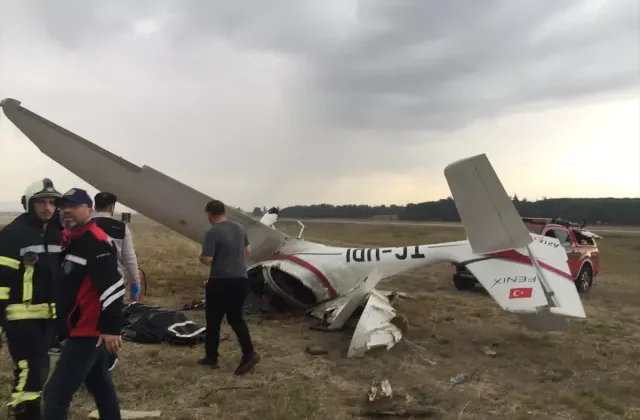 Bursa’da eğitim uçağı düştü! 2 pilot hayatını kaybetti