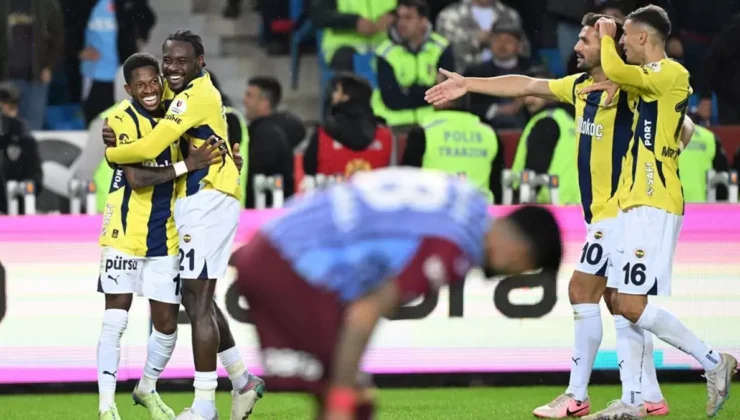 “Fenerbahçe, Trabzon’da Geri Döndü: 3-2’lik Büyük Zafer!”