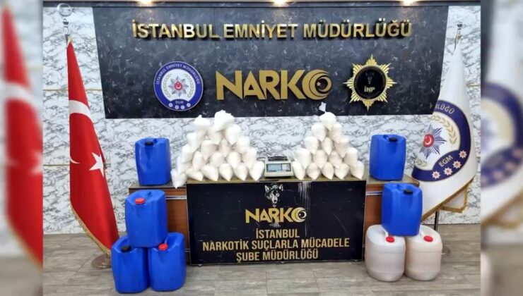 “Narkoçelik-45” operasyonlarında 2 bin 587 şüphelinin gözaltına alındı.