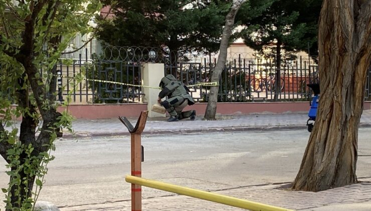 Konya’da Şüpheli Çanta Alarmı! Bomba İmha Ekipleri Boş Çantayı Patlattı!