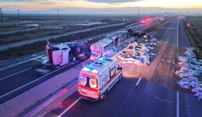 AKSARAY’DA YARDIM ETMEK İSTERKEN CANINDAN OLDU: HAC YOLUNDA FECİ KAZA!