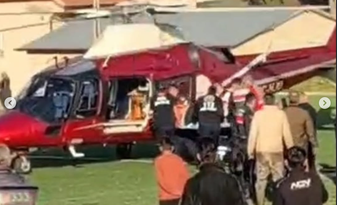 Çapa Mekanizmasına Sıkışan Çiftçinin İmdadına Gökyüzünden Yardım Yetişti