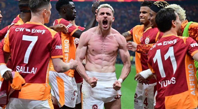 ASLAN UNVANINI KORUDU, DERBİDE ŞAMPİYONLUK ŞARKILARI SÖYLENDİ.