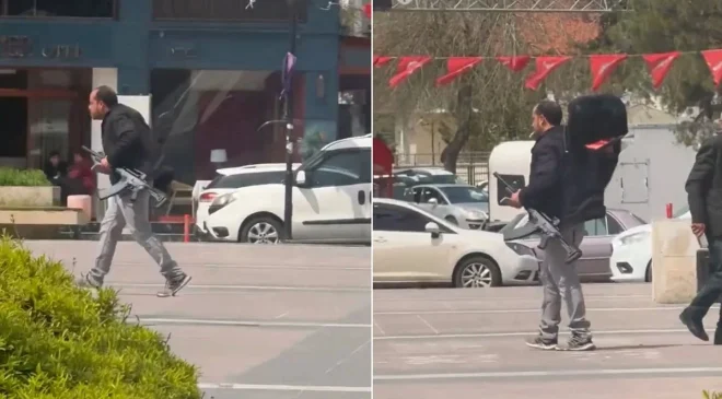 Diyarbakır’da Dağkapı Meydanı’nda Silahlı Panik: Polis Facianın Eşiğinde Müdahale Etti!