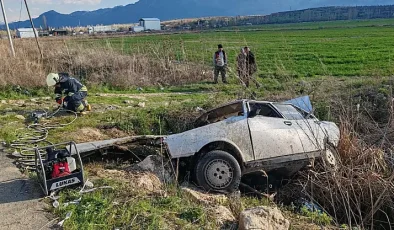 Konya’da Feci Kaza: Şarampole Devrilen Otomobilden Acı Haber Geldi!