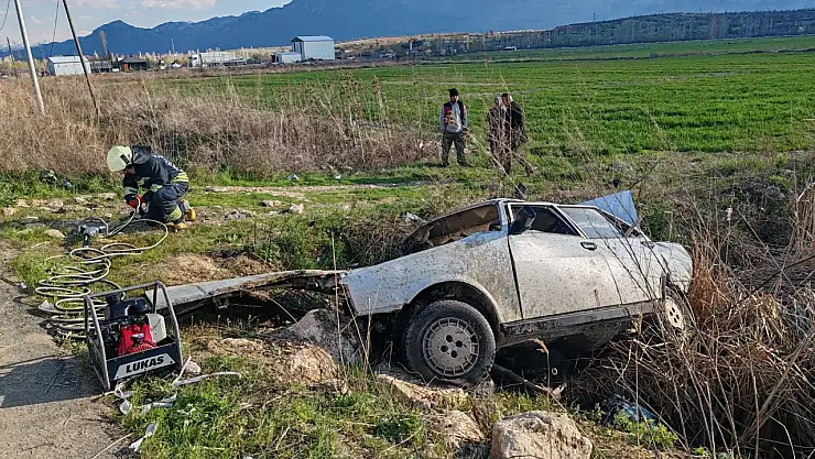 Konya’da Feci Kaza: Şarampole Devrilen Otomobilden Acı Haber Geldi!