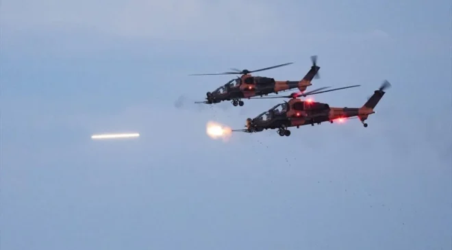 EGE SEMALARINDA YERLİ FIRTINA: ATAK HELİKOPTERLERİ EFES 2026’DA HEDEFLERİ CİRİT İLE BİÇTİ!