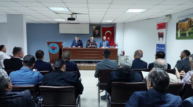 KONYA KIRMIZI ET ÜRETİCİLERİ BİRLİĞİ’NDE KEMAL TEKİN DÖNEMİ: “BİRLİKTE GÜÇLÜYÜZ”