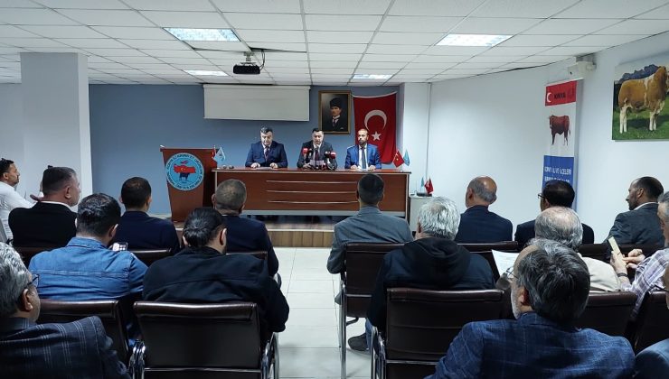 KONYA KIRMIZI ET ÜRETİCİLERİ BİRLİĞİ’NDE KEMAL TEKİN DÖNEMİ: “BİRLİKTE GÜÇLÜYÜZ”