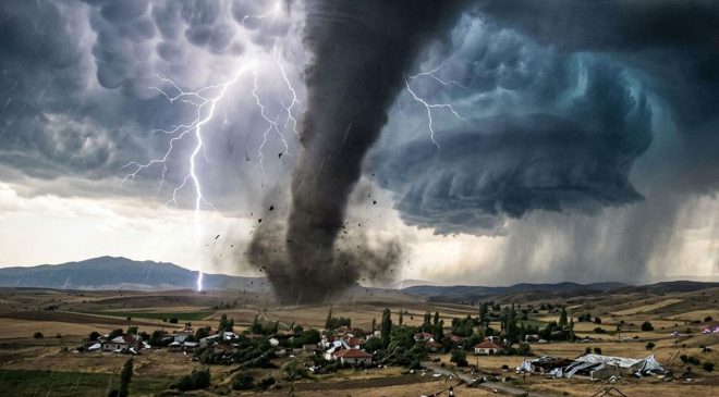 METEOROLOJİK KUŞATMA: TÜRKİYE’DE AYNI GÜN 4 HORTUM VE 8 SÜPER HÜCRE BİRDEN VURDU!