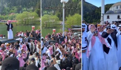 UZUNGÖL’DE KAYDEDİLEN GÖRÜNTÜLER TARTIŞMA YARATTI: ARAP TURİSTLERİN DANSI SOSYAL MEDYAYI İKİYE BÖLDÜ!