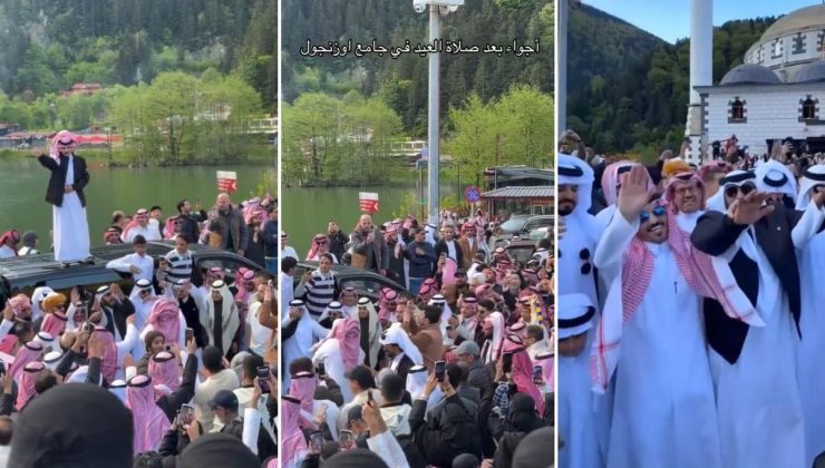 UZUNGÖL’DE KAYDEDİLEN GÖRÜNTÜLER TARTIŞMA YARATTI: ARAP TURİSTLERİN DANSI SOSYAL MEDYAYI İKİYE BÖLDÜ!