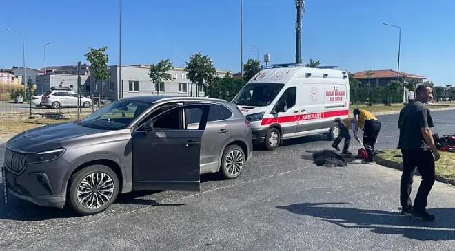Çerkezköy OSB’de Feci Kaza: Otomobilin Çarptığı Elektrikli Motosikletli Genç Olay Yerinde Can Verdi!