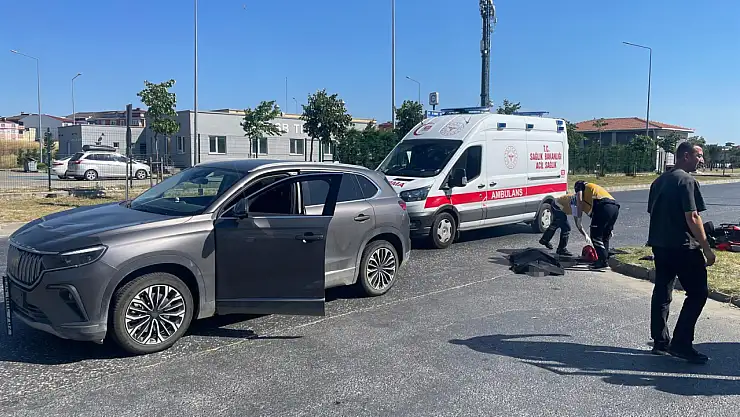 Çerkezköy OSB’de Feci Kaza: Otomobilin Çarptığı Elektrikli Motosikletli Genç Olay Yerinde Can Verdi!