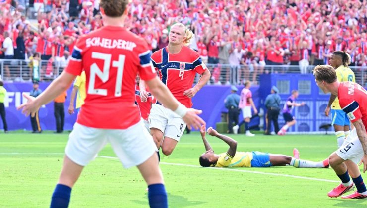 Bu Adam İnsan Değil! Haaland Brezilya’nın Hayallerini Yıktı, Norveç Çeyrek Finalde!
