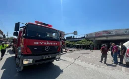 Konya’da Sanayi Sitesinde Hareketli Anlar: İş Yerinde Çıkan Yangın Paniğe Yol Açtı