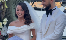 Asena Atalar ve Ahmed Kutucu Rüya Gibi Bir Yalı Düğünüyle Evlendi!