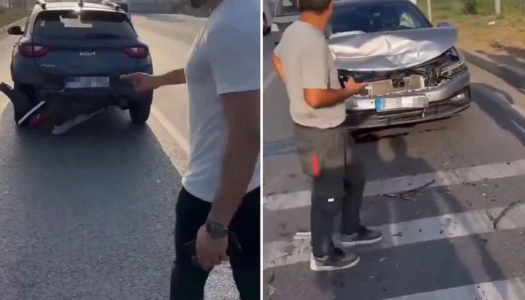 Adana’da İlginç Kaza: 900 Bin Liralık Araca Çarpan 2.7 Milyon Liralık Otomobil Pert Oldu!