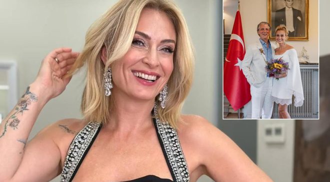 Ceyda Düvenci Evlendi! İşte Sürpriz Nikahtan İlk Kareler