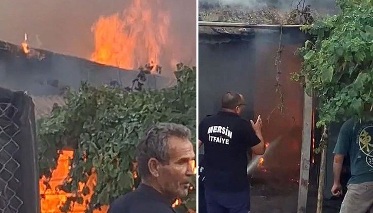 Mersin’de Cinnet Anı: Ailesiyle Tartıştı, Evi Ateşe Verip Kaçtı!