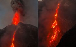Etna Yanardağı Yeniden Faaliyete Geçti: Lav ve Kül Bulutları Gökyüzünü Kapladı!