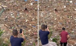 Nepal’de “İnsanlık Bitmiş” Dedirten Görüntüler: Seli Değil, Çocuğun Yaşam Mücadelesini Kayda Aldılar!