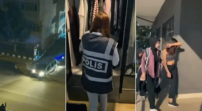 Konya’da Fuhuş ve Uyuşturucu Operasyonu: 3 Gözaltı, 6 Mağdur Kadın Kurtarıldı!