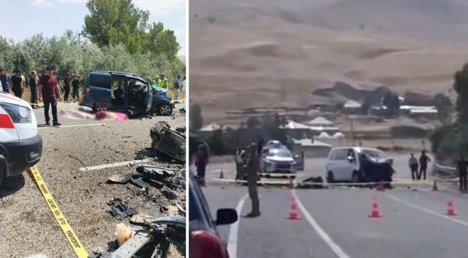 Muradiye’de Kafa Kafaya Çarpışma: 2 Ölü, 9 Yaralı!