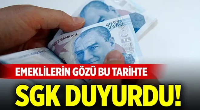 Son Dakika: SGK Emekli Maaşı Zam Farkı Ödeme Tarihini Açıkladı!