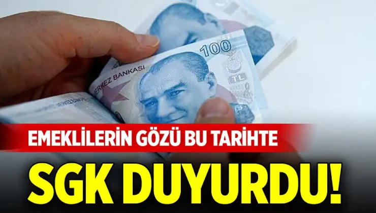 Son Dakika: SGK Emekli Maaşı Zam Farkı Ödeme Tarihini Açıkladı!
